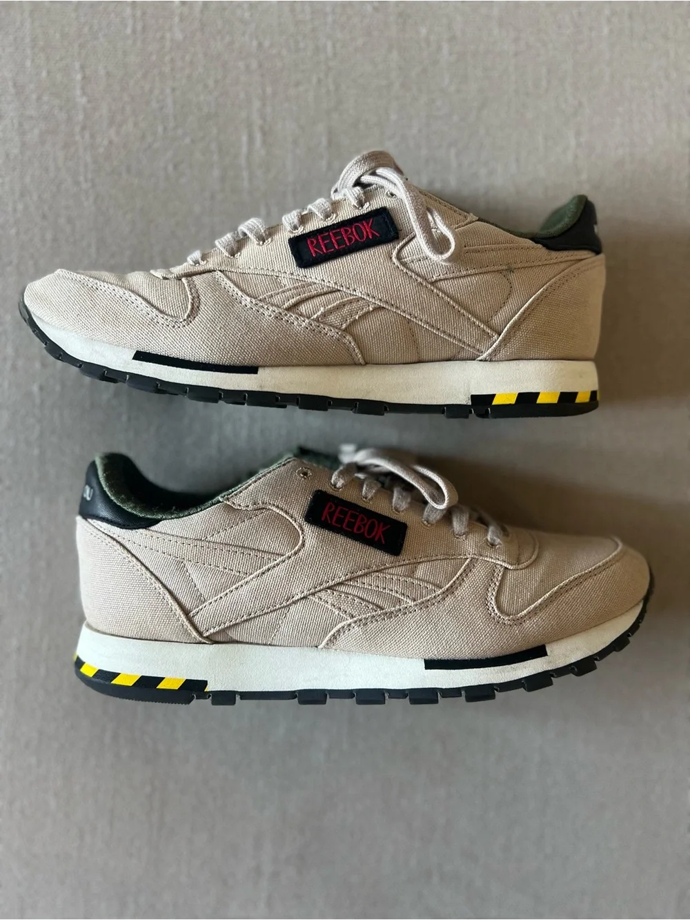Ghostbusters x Reebok Mens Sneakers in Beige - Limited Edition